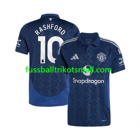 Fußballtrikots Manchester United Marcus Rashford 10 2024-2025 Kurzarm Auswärts-trikot kaufen